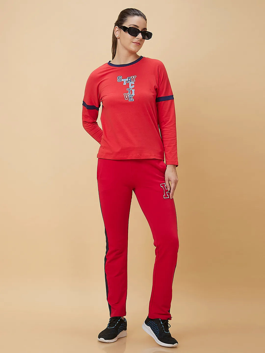 Being Human Clothing Women Regular Fit None T-Shirts Red