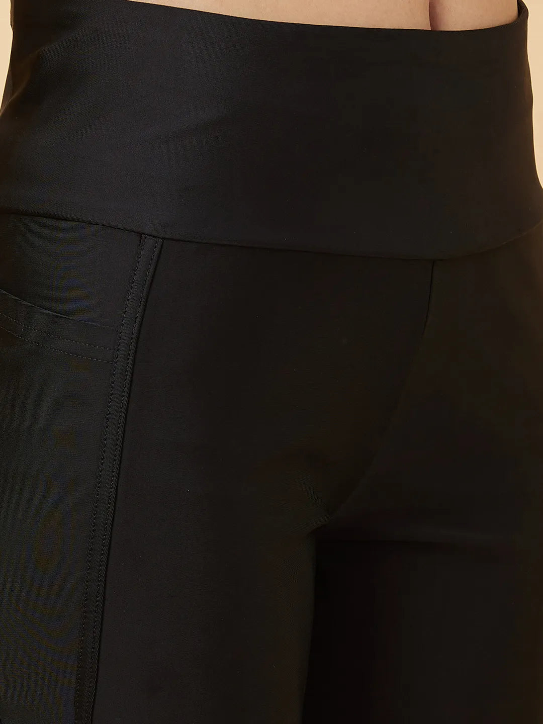 Being Human Clothing Womens-Bottom Track Black