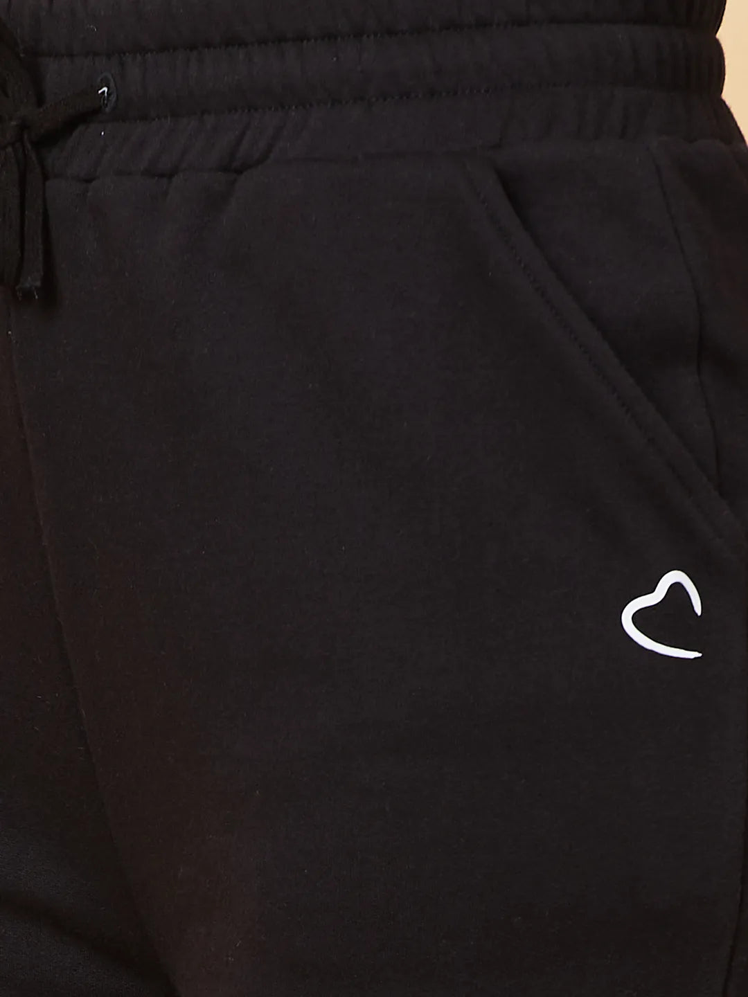 Being Human Clothing Womens-Bottom Track Black