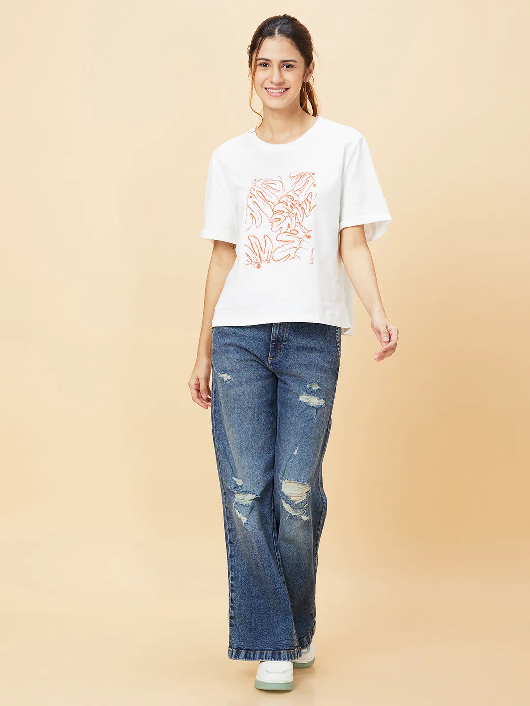 Being Human Clothing T-Shirts Womens Snow White