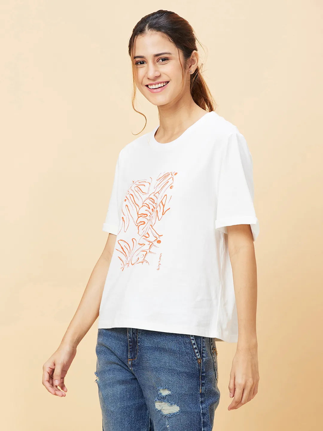 Being Human Clothing T-Shirts Womens Snow White