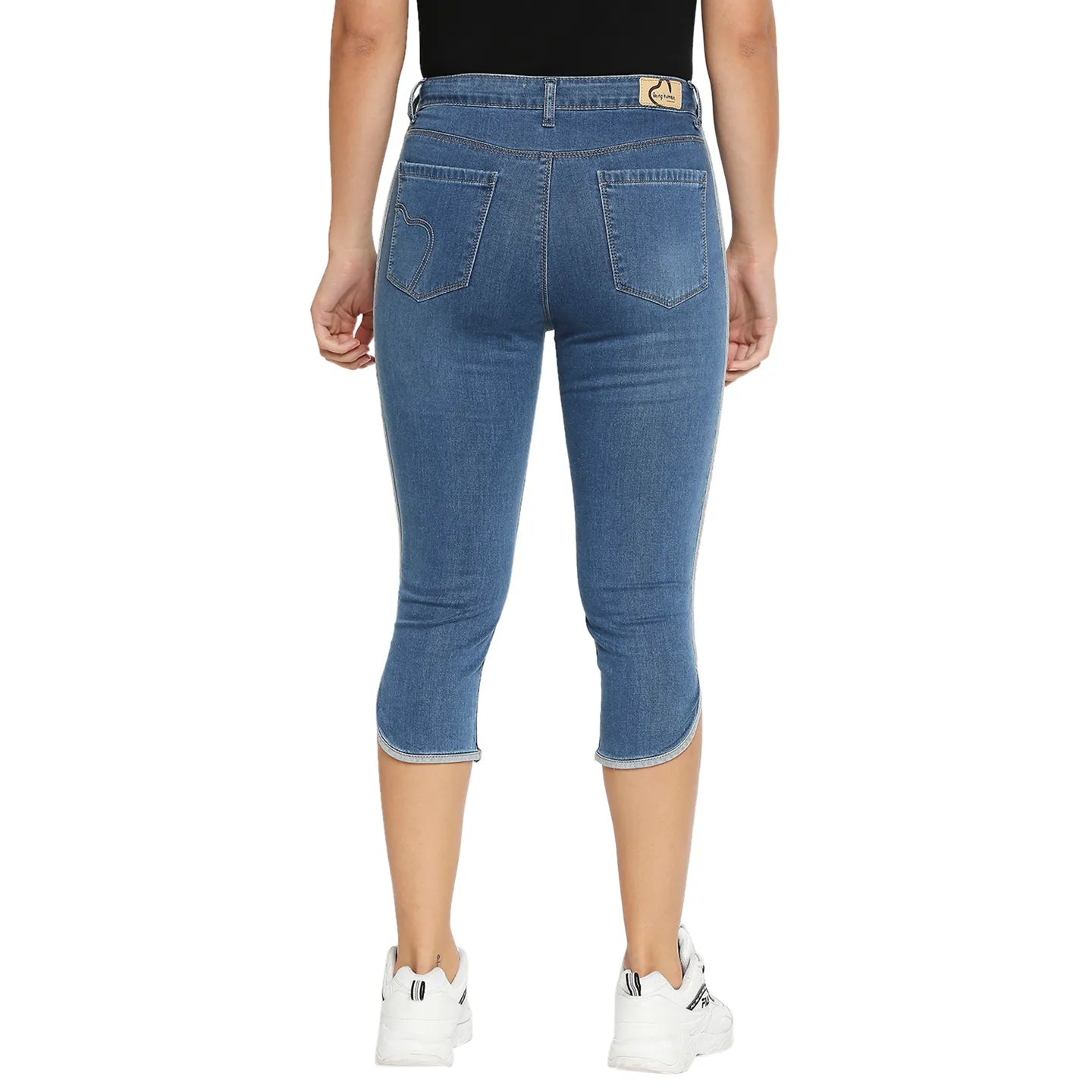 Being Human Clothing Women Skinny Fit Denim-Mid Tone