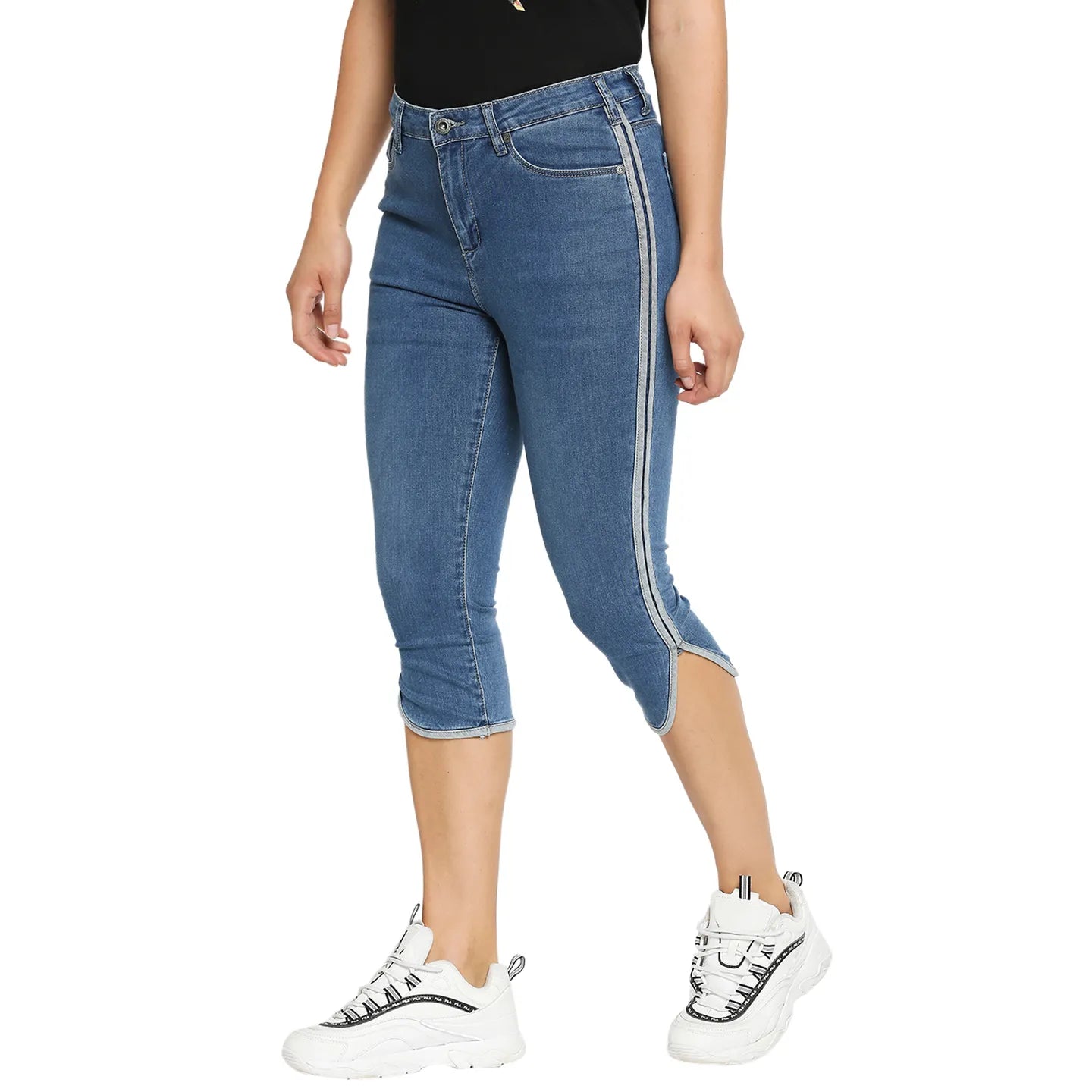 Being Human Clothing Women Skinny Fit Denim-Mid Tone