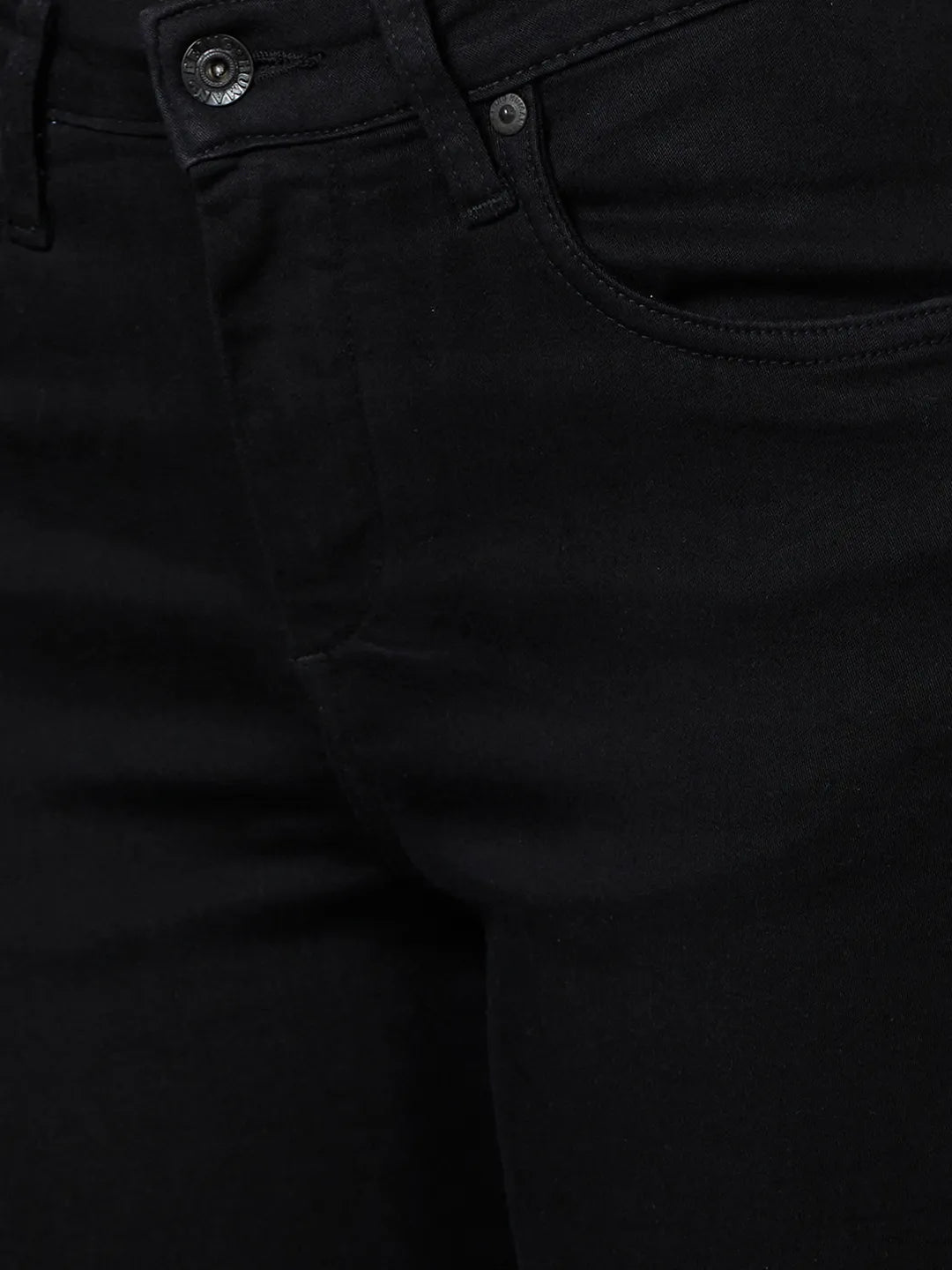 Being Human Clothing Women Mid Riseskinny Fit Denim-Charcoal Black