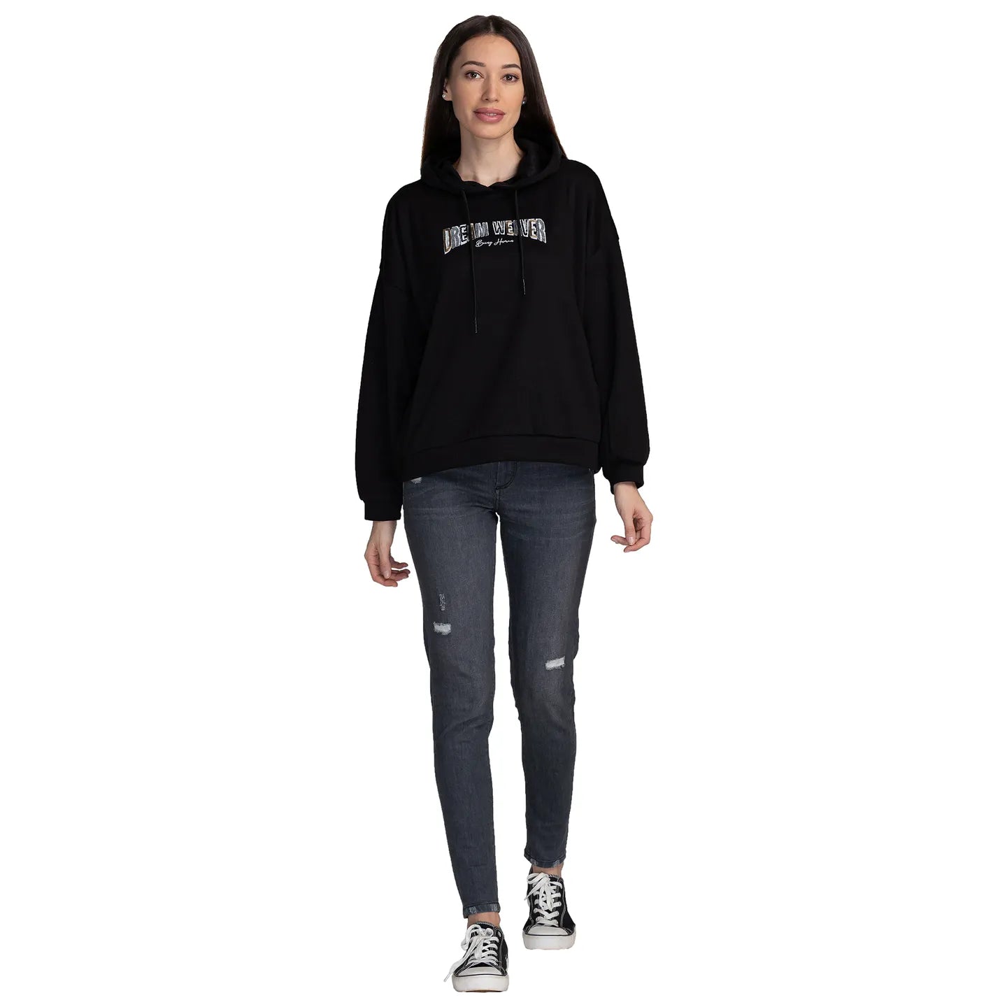 Being Human Clothing Women Skinny Fit Denim-Grey Tone