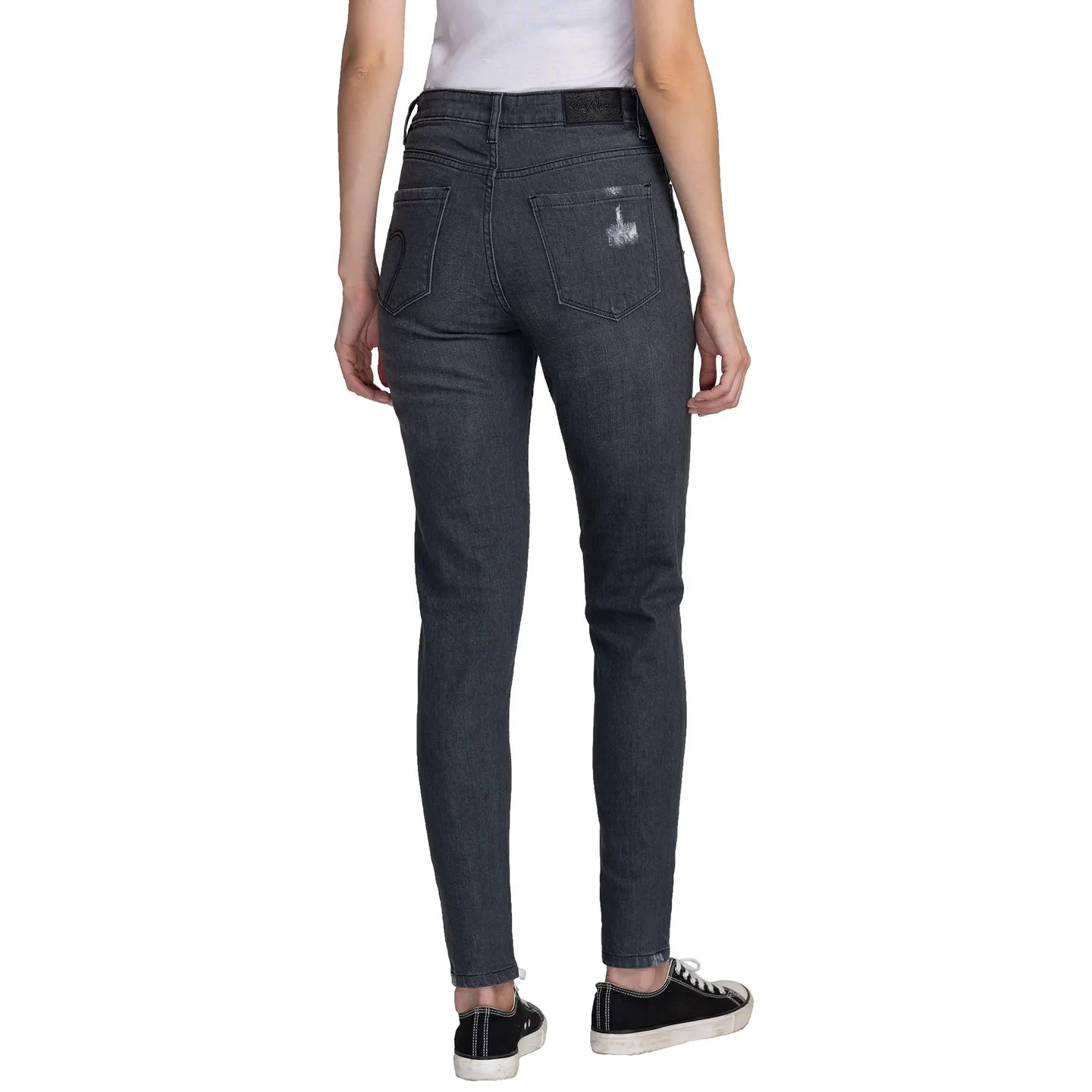 Being Human Clothing Women Skinny Fit Denim-Grey Tone