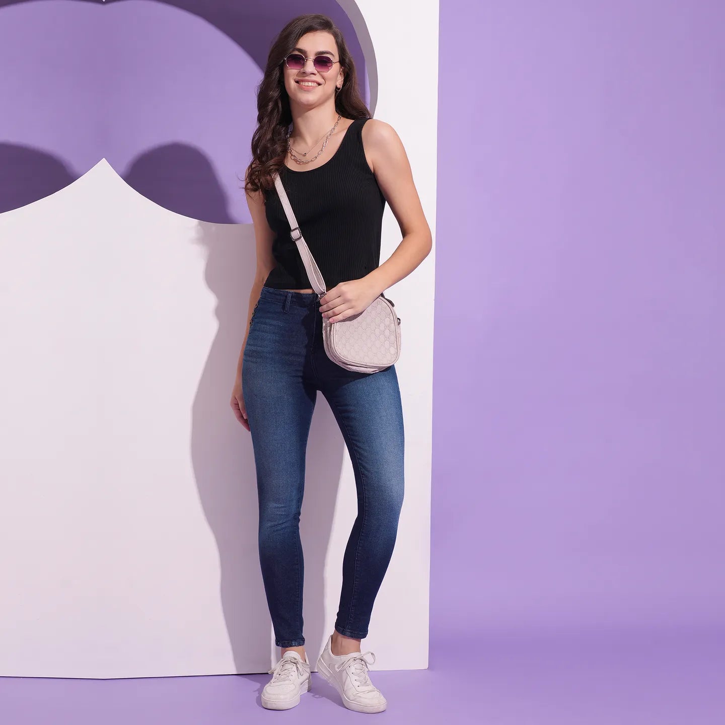 Being Human Clothing Women Skinny Fit Denim-Deep Blue