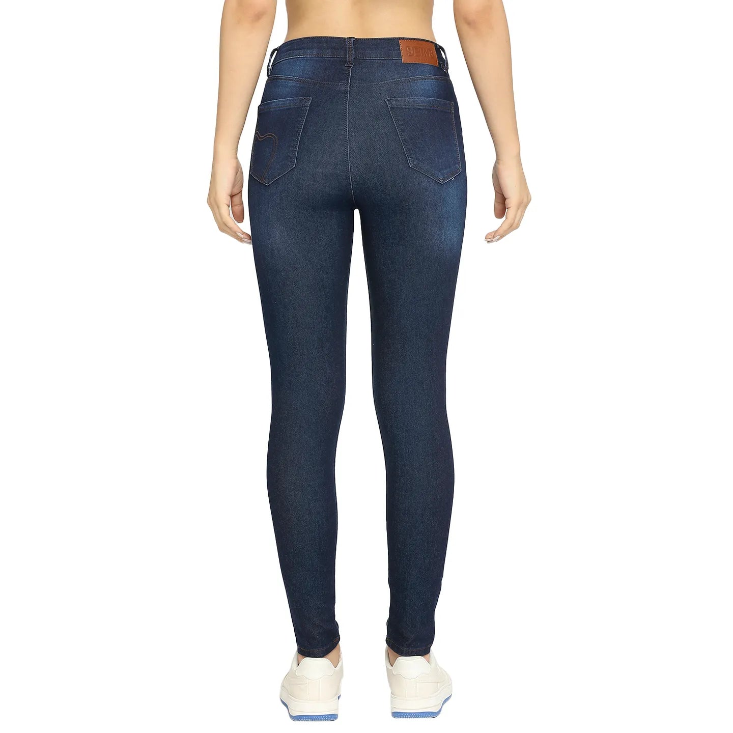 Being Human Clothing Women Skinny Fit Denim-Dk Wash