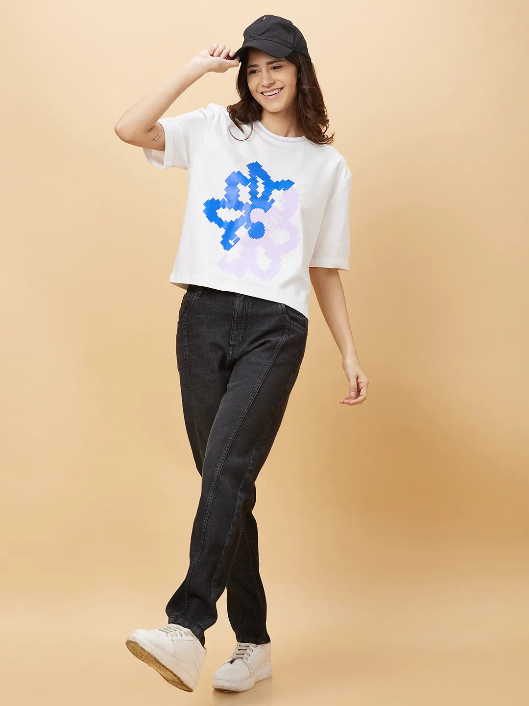 Being Human Clothing Womens-Bottom Denim Black