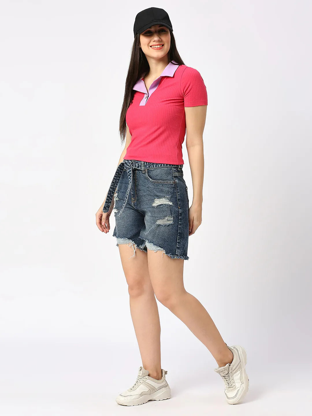 Being Human Clothing Shorts Womens Mid Blue Wash