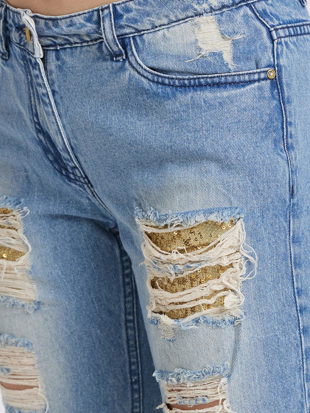 Being Human Clothing Women Regular Fit Shorts-Midnight Blue