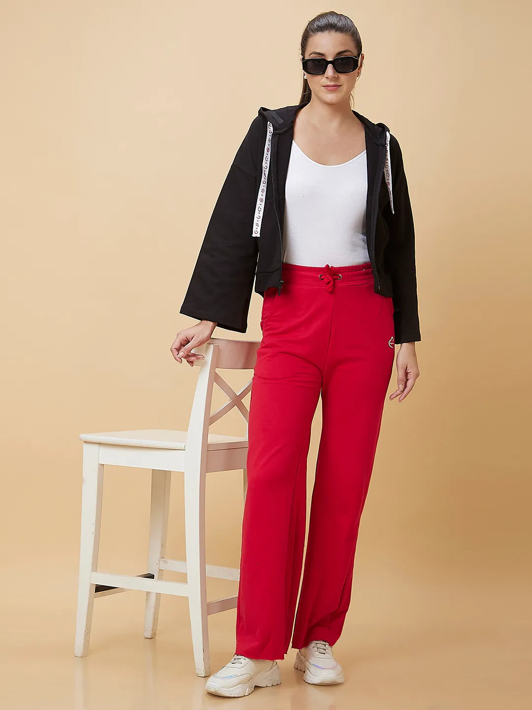 Being Human Clothing Women Easy Fit Hoody Neck Hoody Black