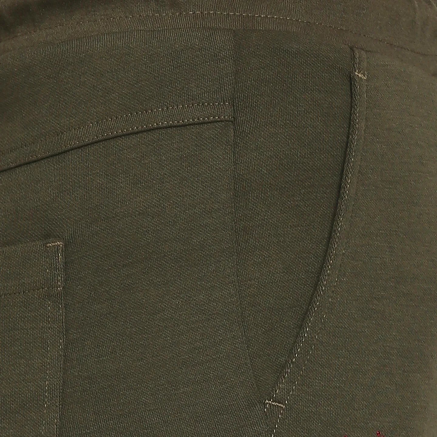 Being Human Clothing Women Boxy Fit  Track-Olive