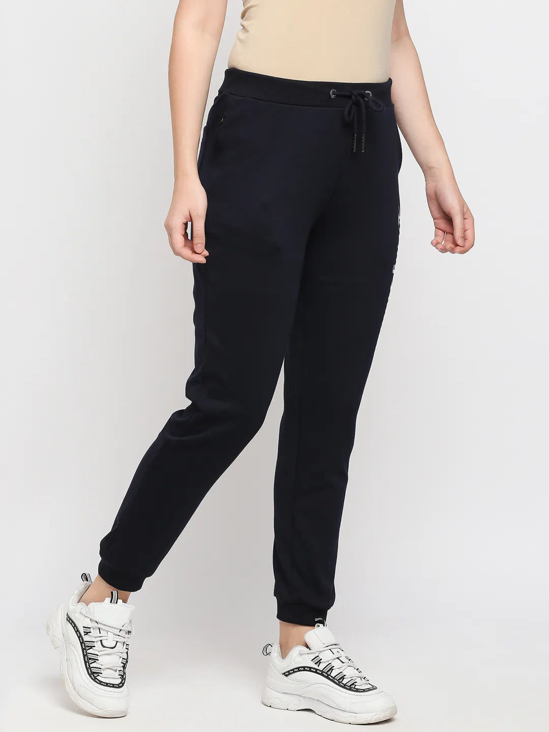 Being Human Clothing Women  Jogger Fit Track-Navy