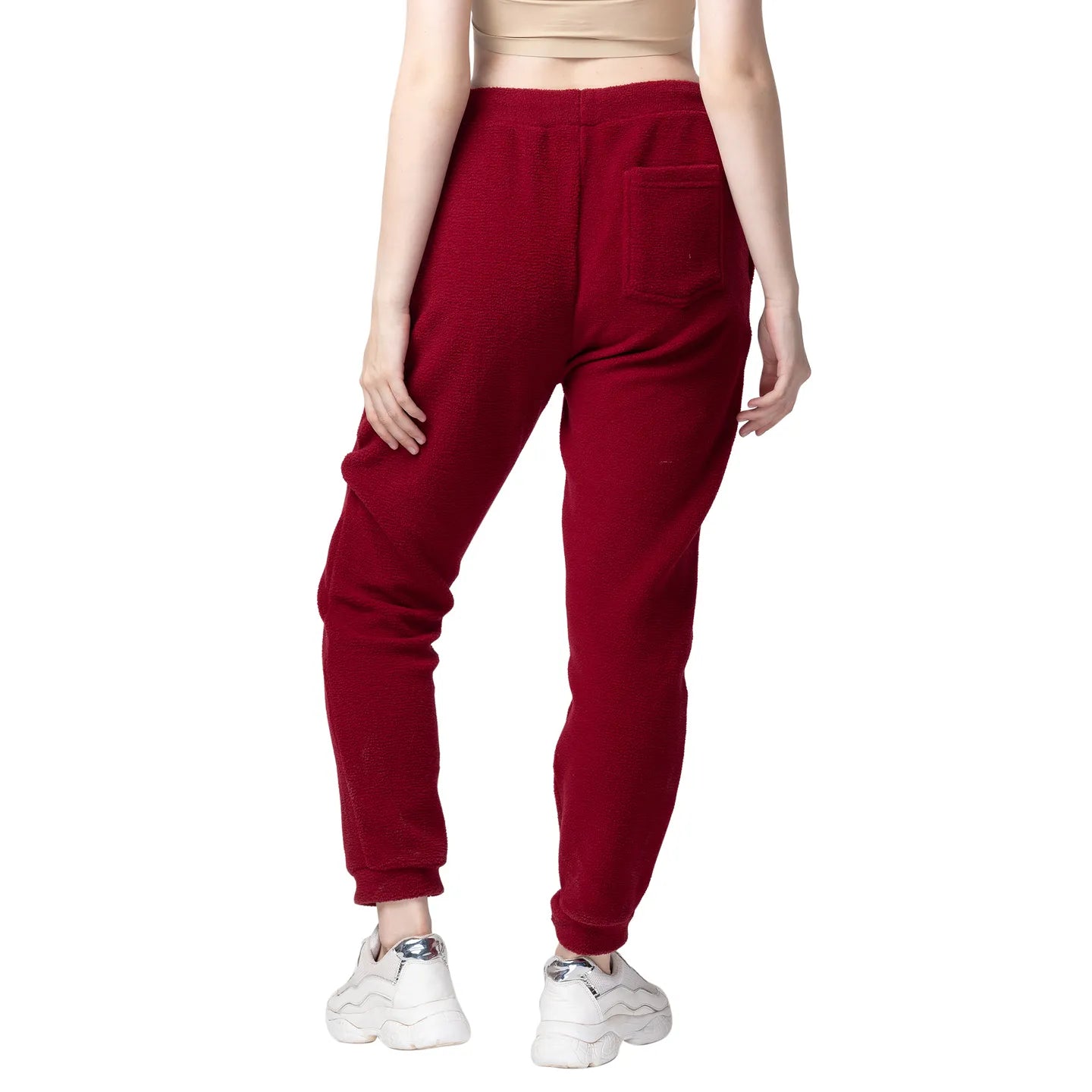 Being Human Clothing Women Easy Fit Jogger Track-Wine