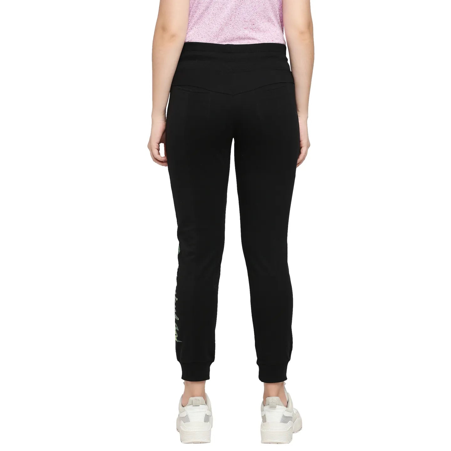 Being Human Clothing Women Jogger Fit Track-Jet Black