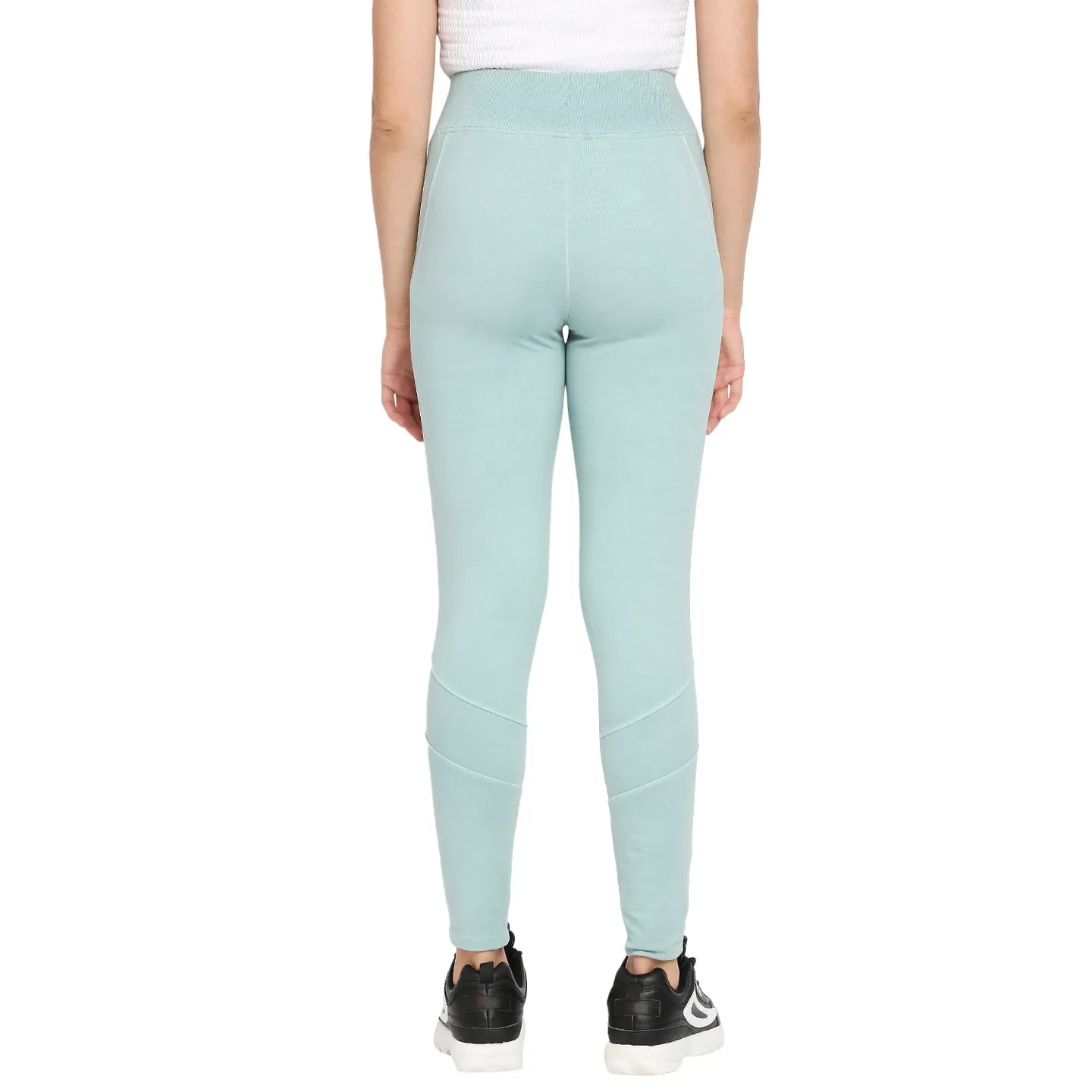 Women skin tight Leggings-Seafoam by Being Human Clothing