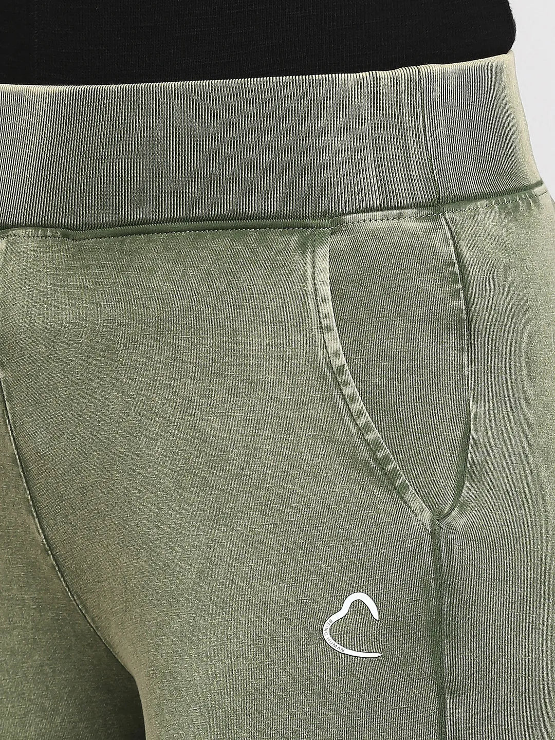 Being Human Clothing Women Skin Tight Leggings-Olive