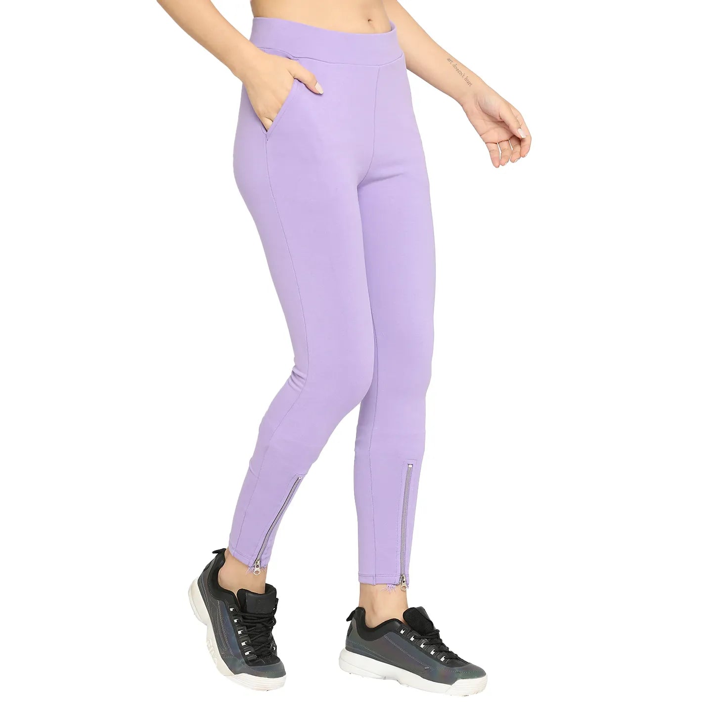 Being Human Clothing Women Skin Tight Leggings-Sand Verbena