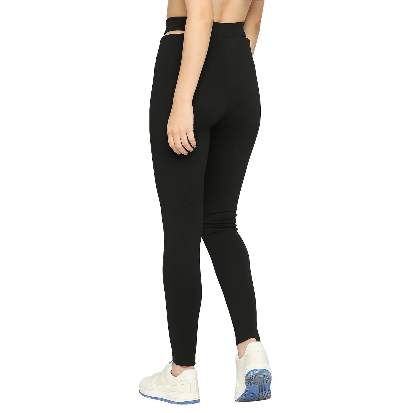 Being Human Clothing Women Skin Tight Leggings-Jet Black