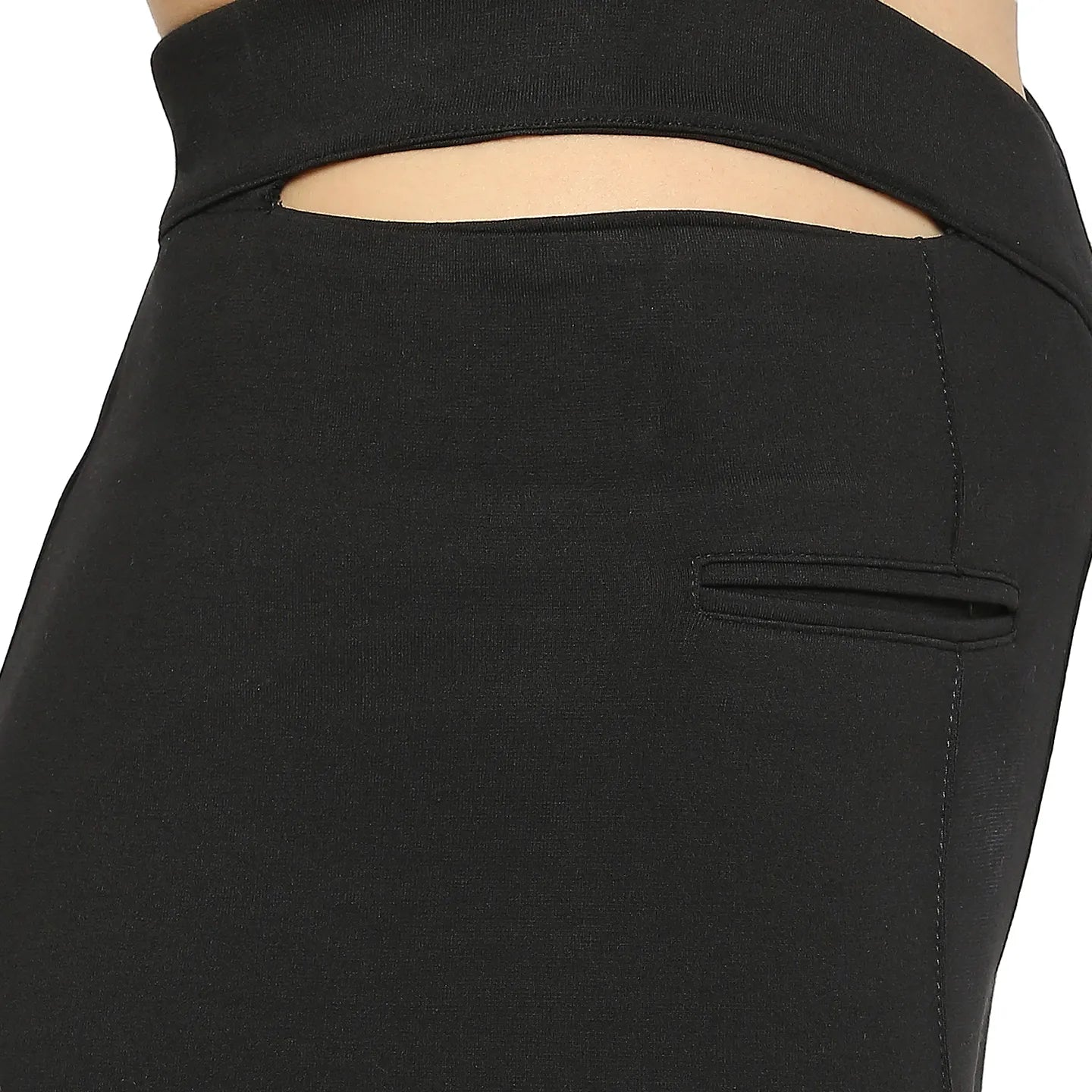 Being Human Clothing Women Skin Tight Leggings-Jet Black