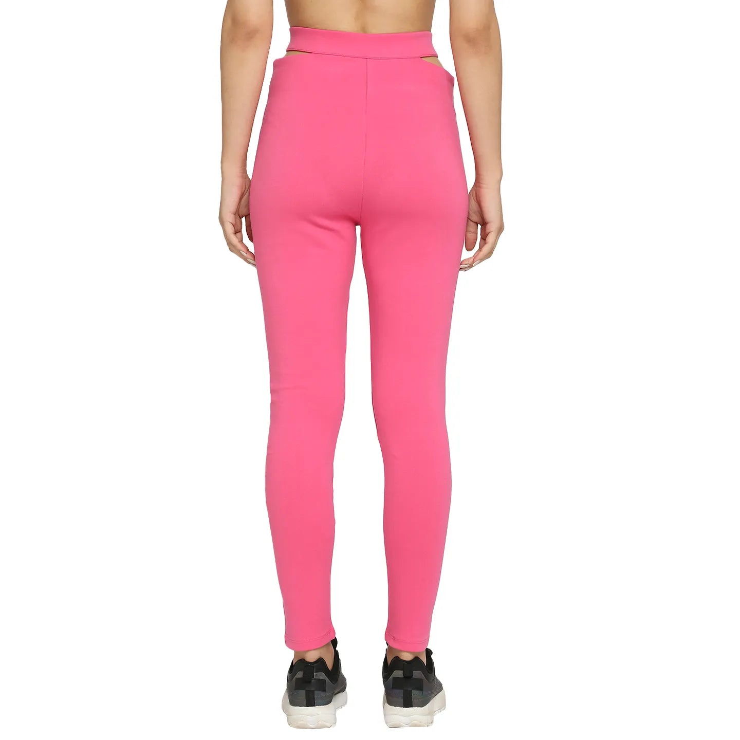 Being Human Clothing Women Skin Tight Leggings-Pink Glo