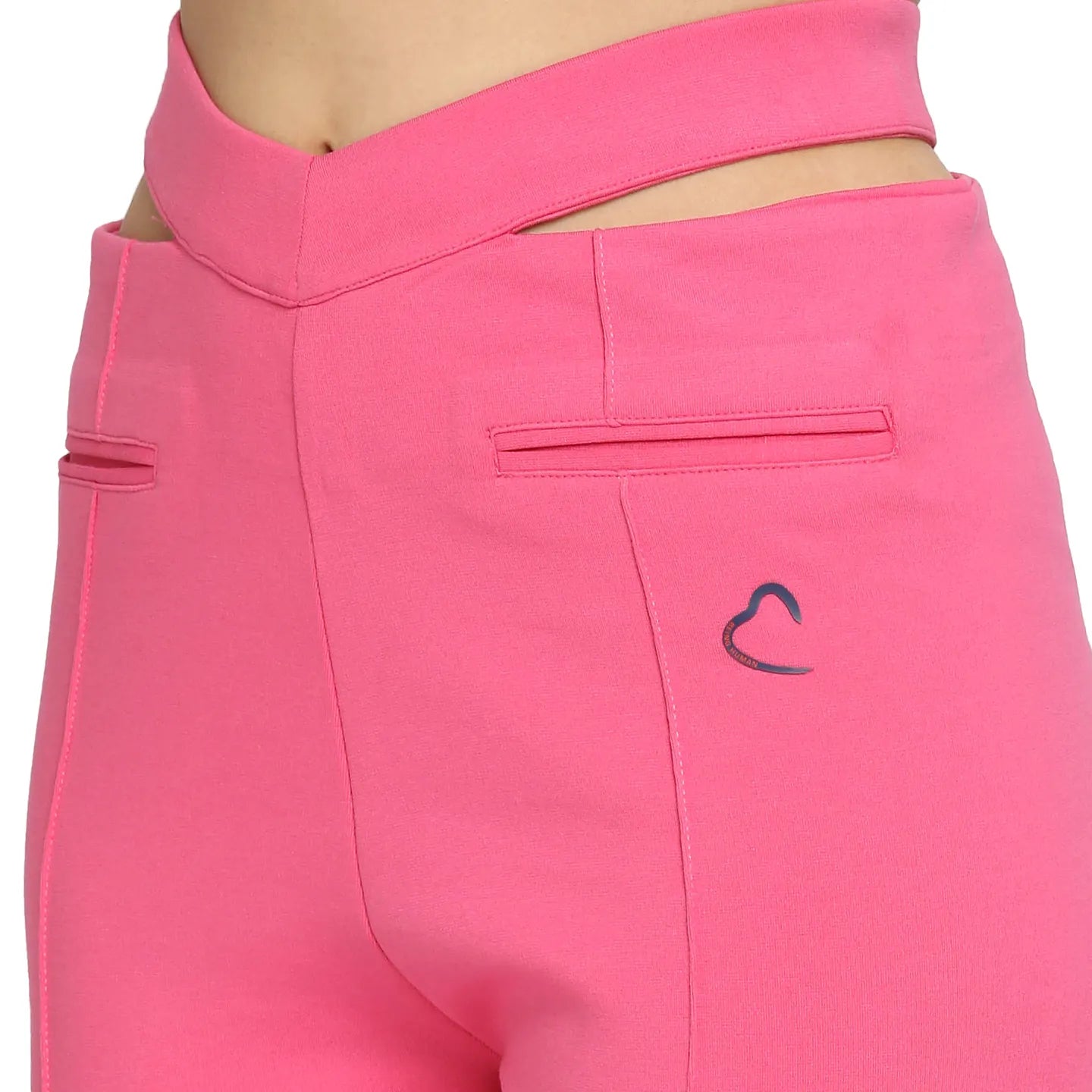 Being Human Clothing Women Skin Tight Leggings-Pink Glo