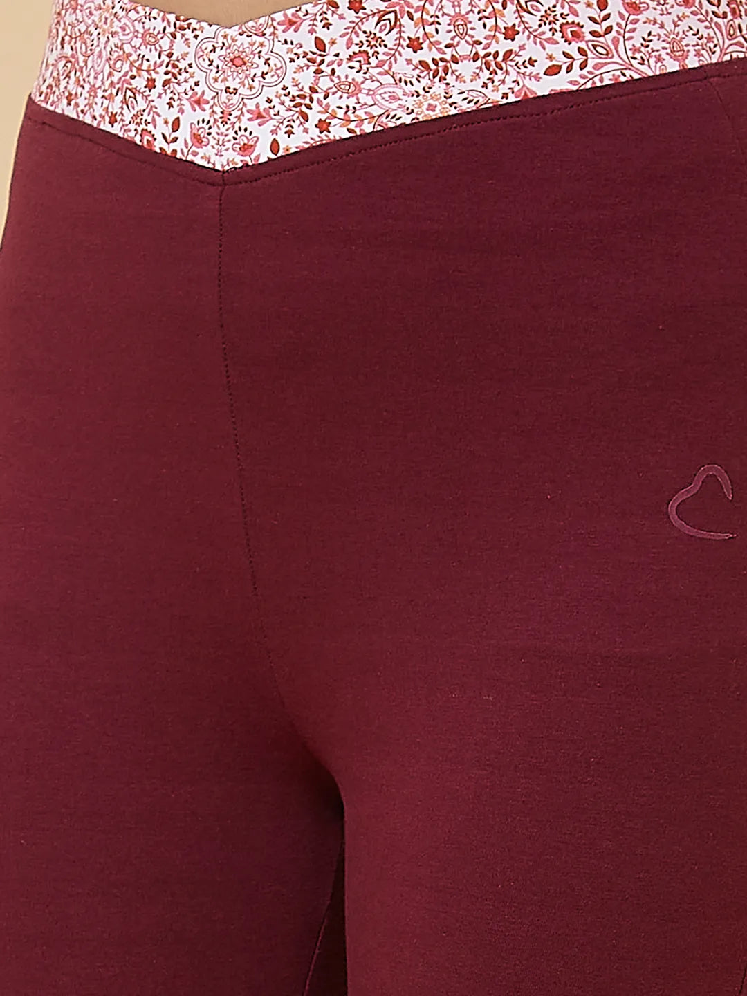 Being Human Clothing Women Legging Fit None Leggings Maroon