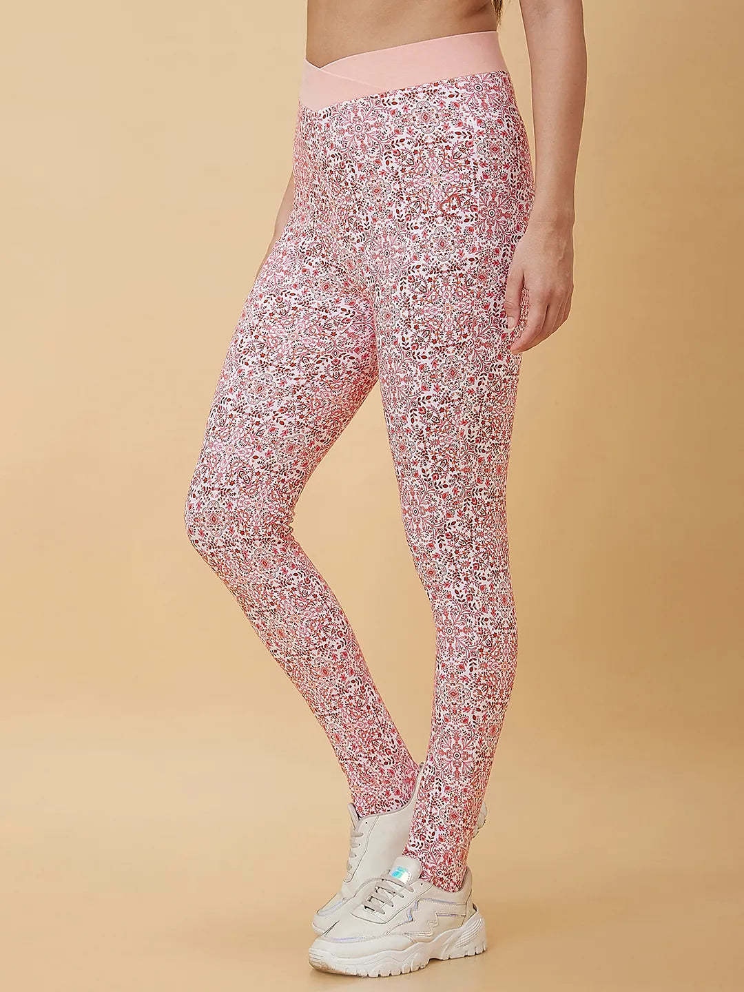 Being Human Clothing Women Legging Fit None Leggings Pink