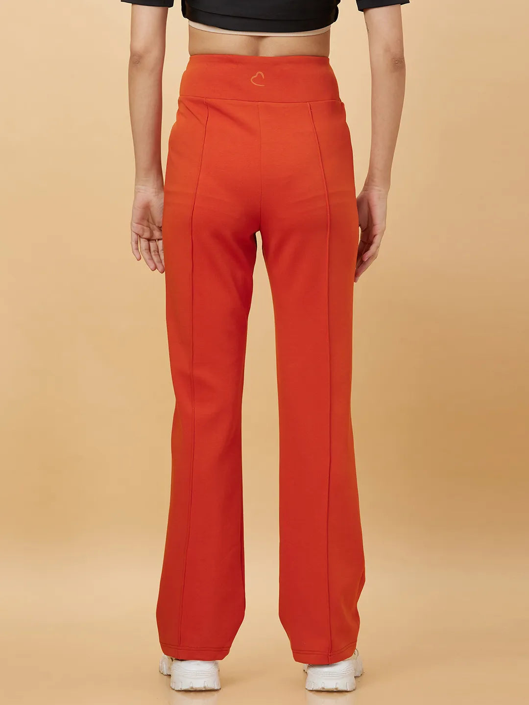 Being Human Clothing Womens-Bottom Leggings Orange