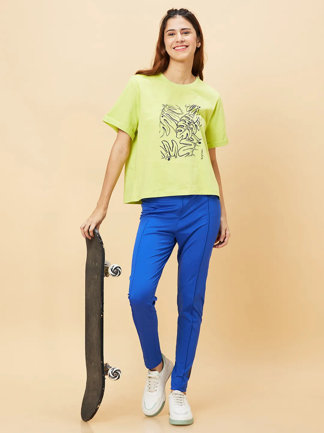 LEGGINGS WOMENS DIRECTOIRE BLUE by Being Human Clothing