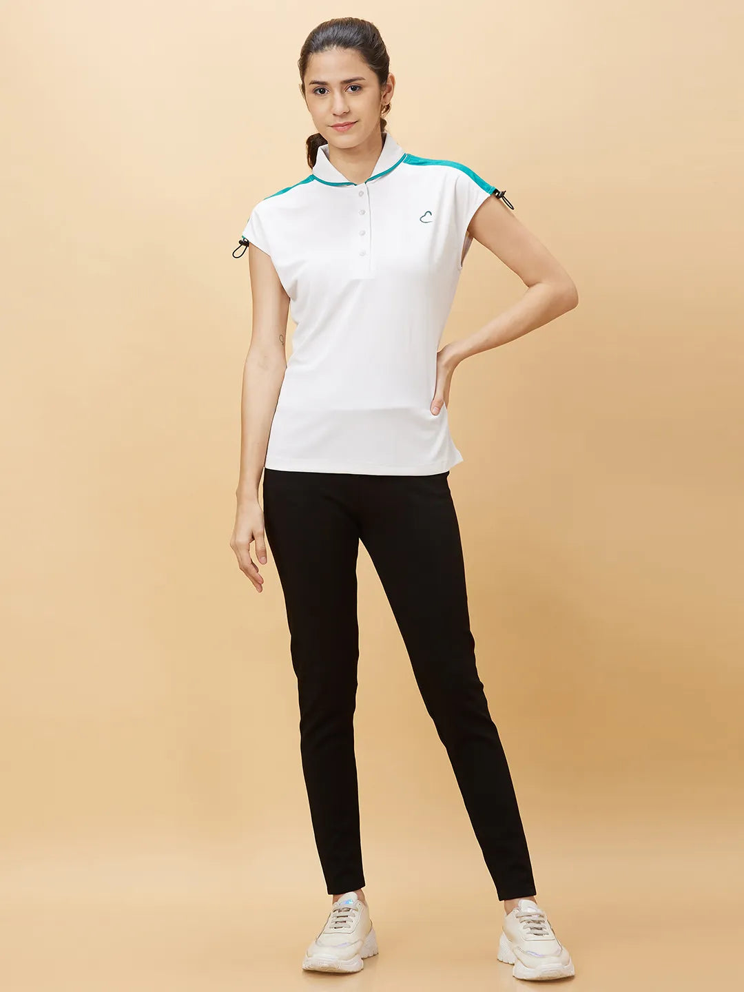 Being Human Clothing Womens-Bottom Leggings Black