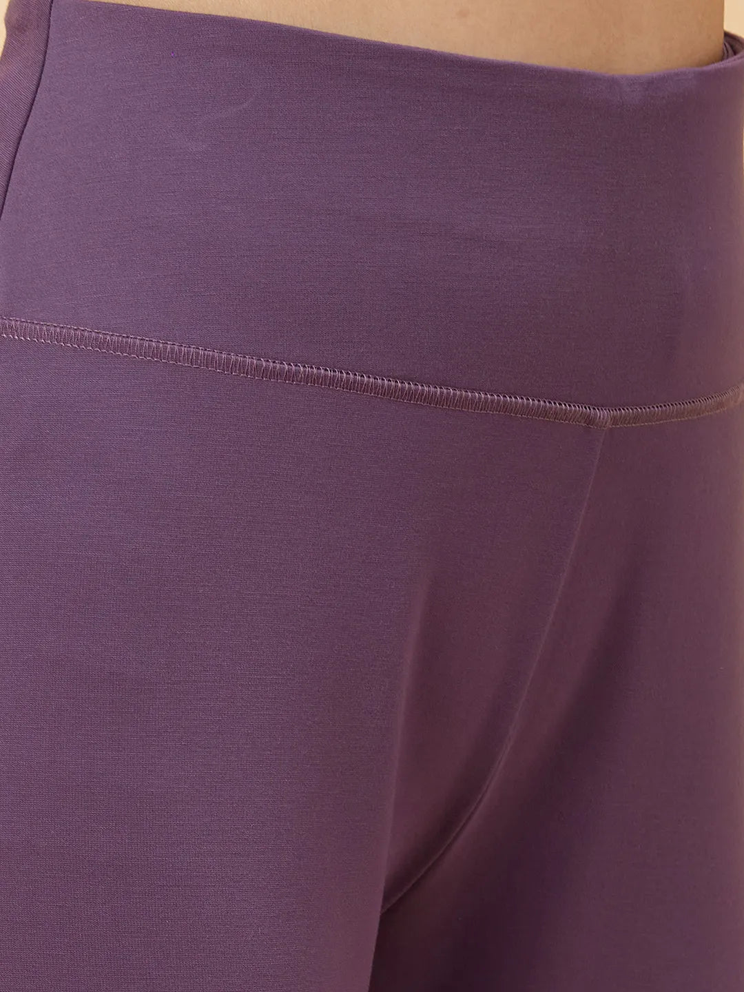 Womens-Bottom Leggings Deep Mauve by Being Human Clothing