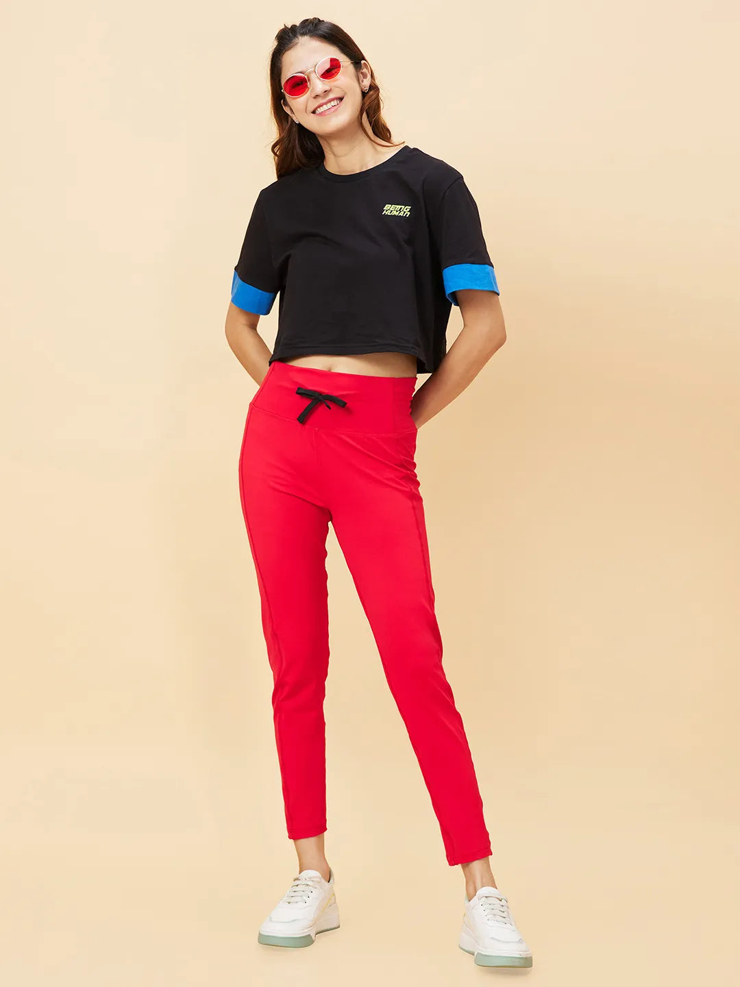 LEGGINGS WOMENS ORANGE.COM by Being Human Clothing