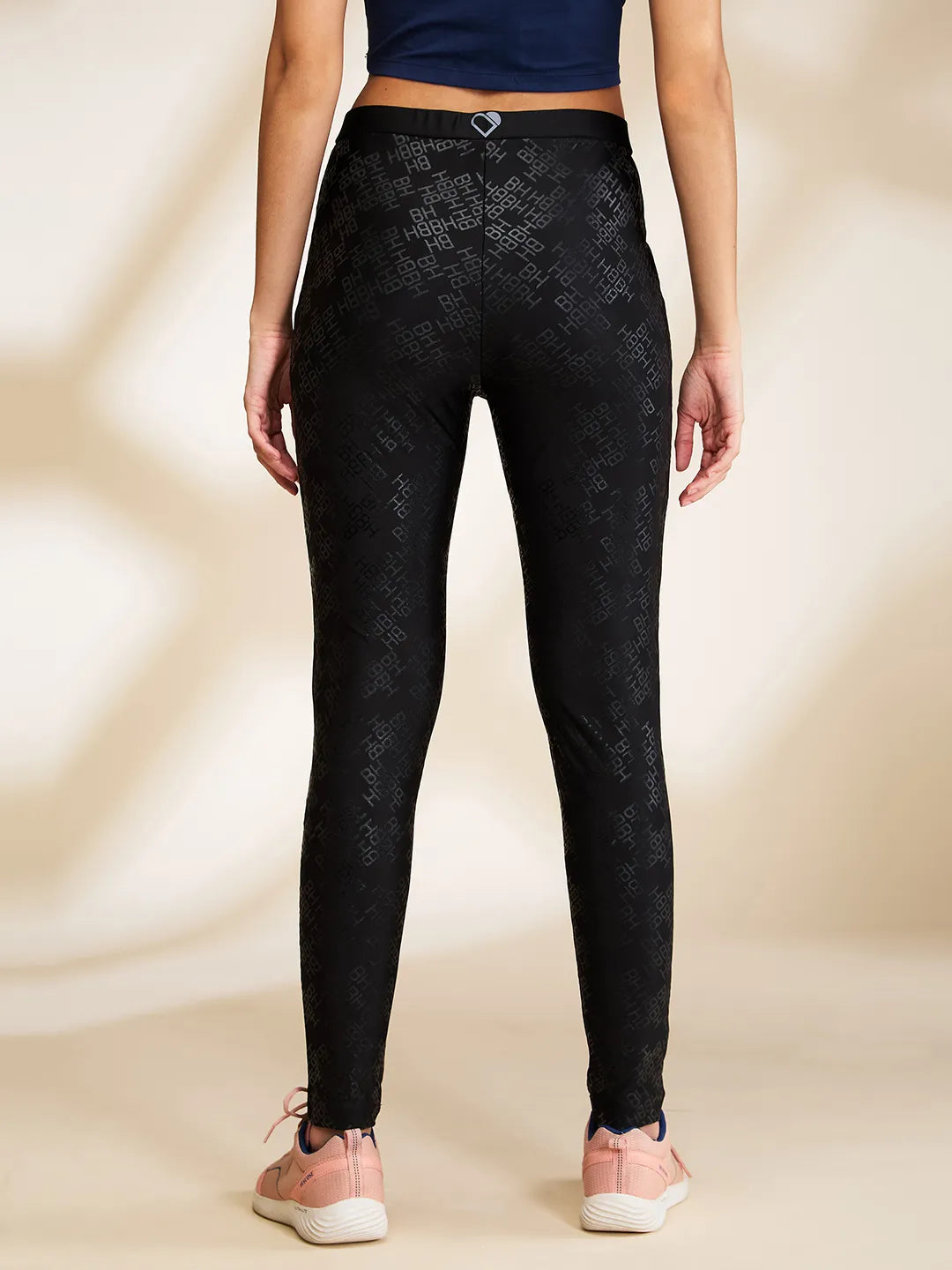 Being Human Clothing Womens-Bottom Leggings Black