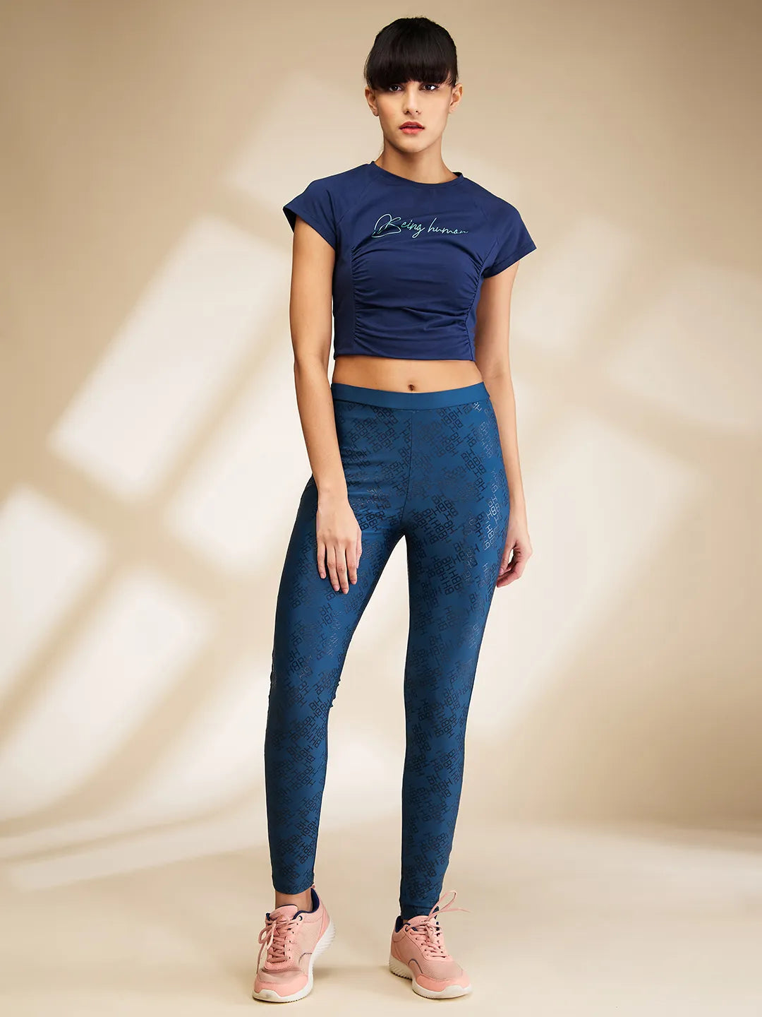 Being Human Clothing Womens-Bottom Leggings Sea Port