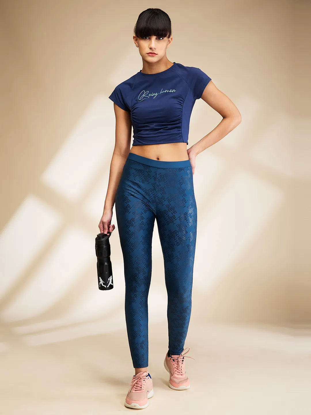 Being Human Clothing Womens-Bottom Leggings Sea Port