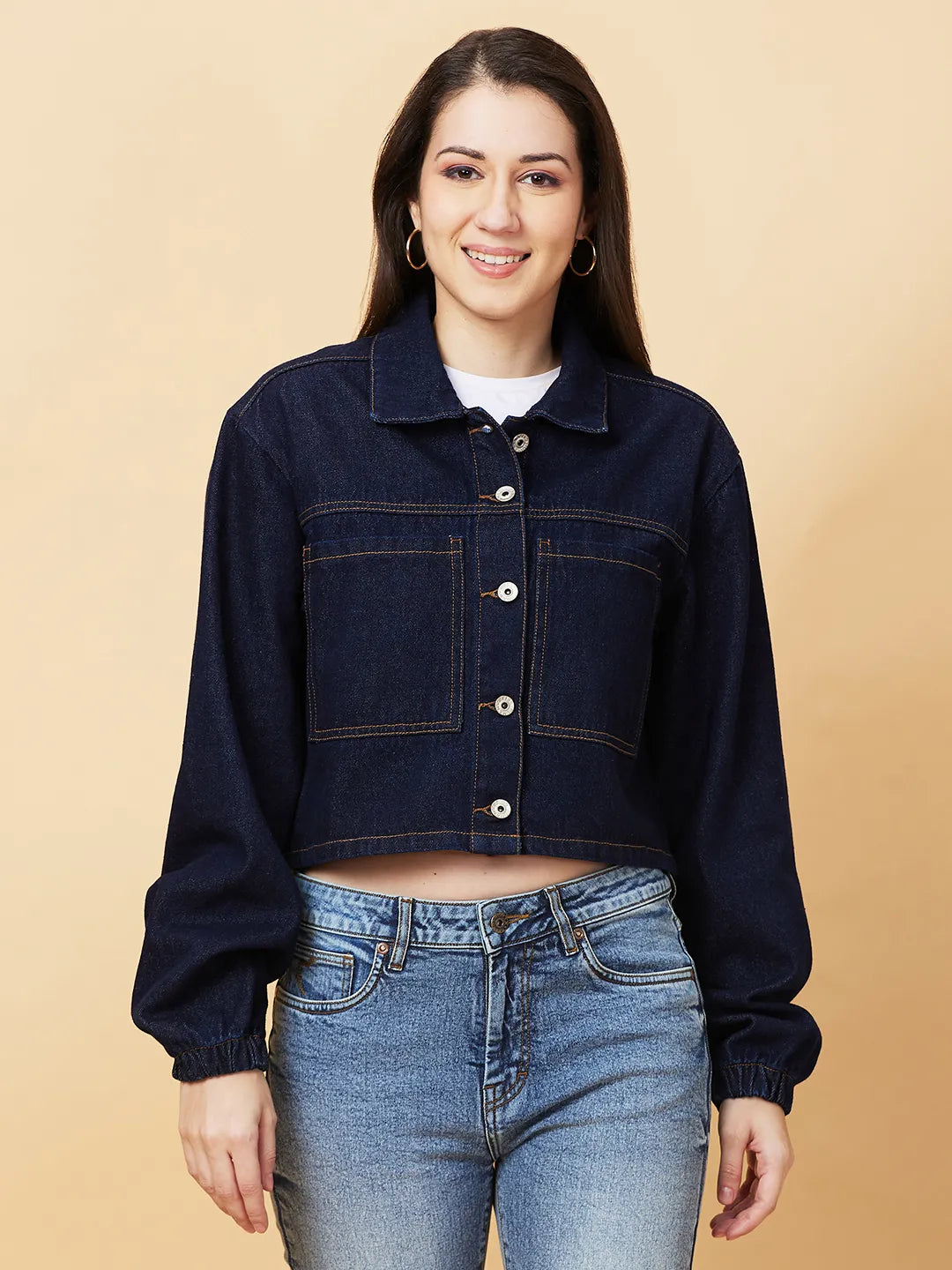 Being Human Clothing Womens-Top Shirts Indigo