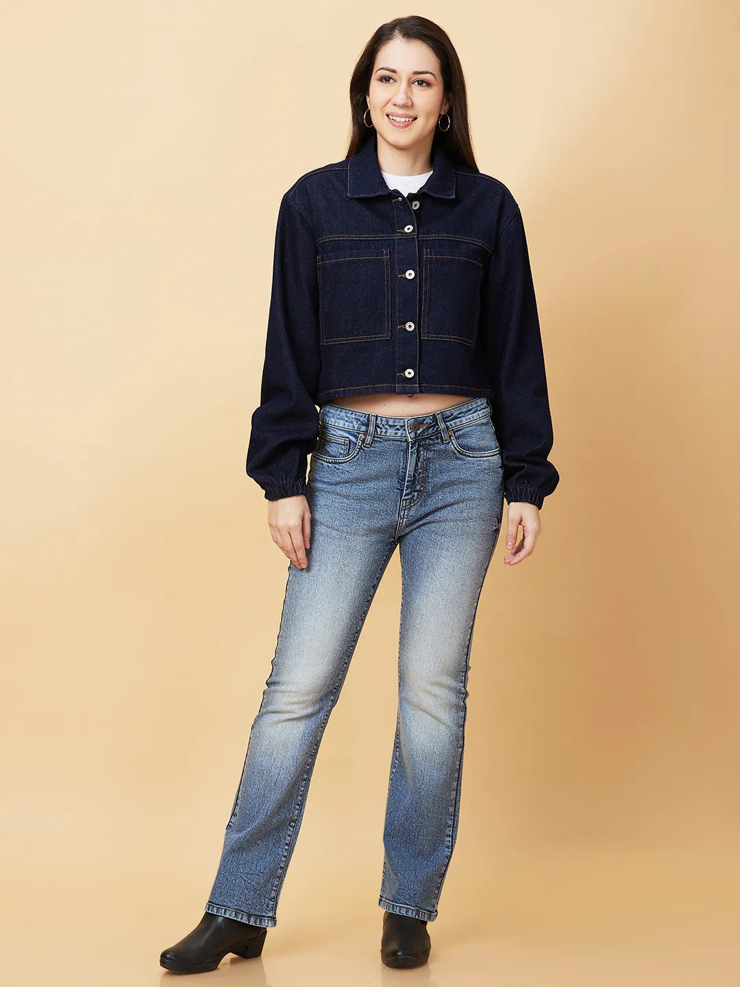 Being Human Clothing Womens-Top Shirts Indigo