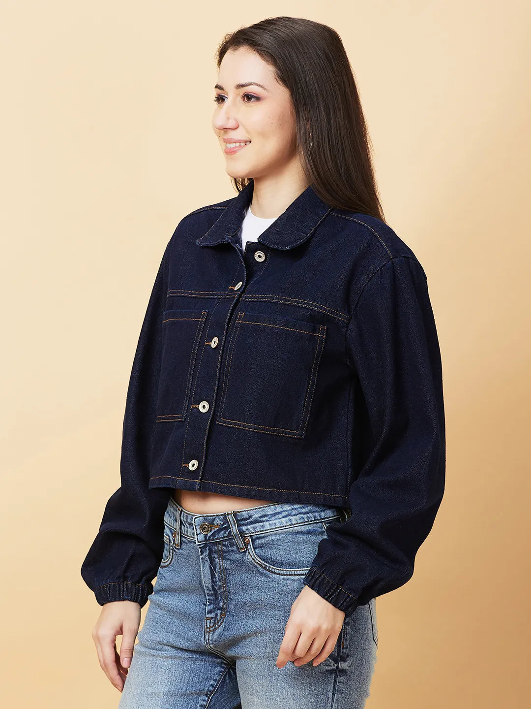 Being Human Clothing Womens-Top Shirts Indigo