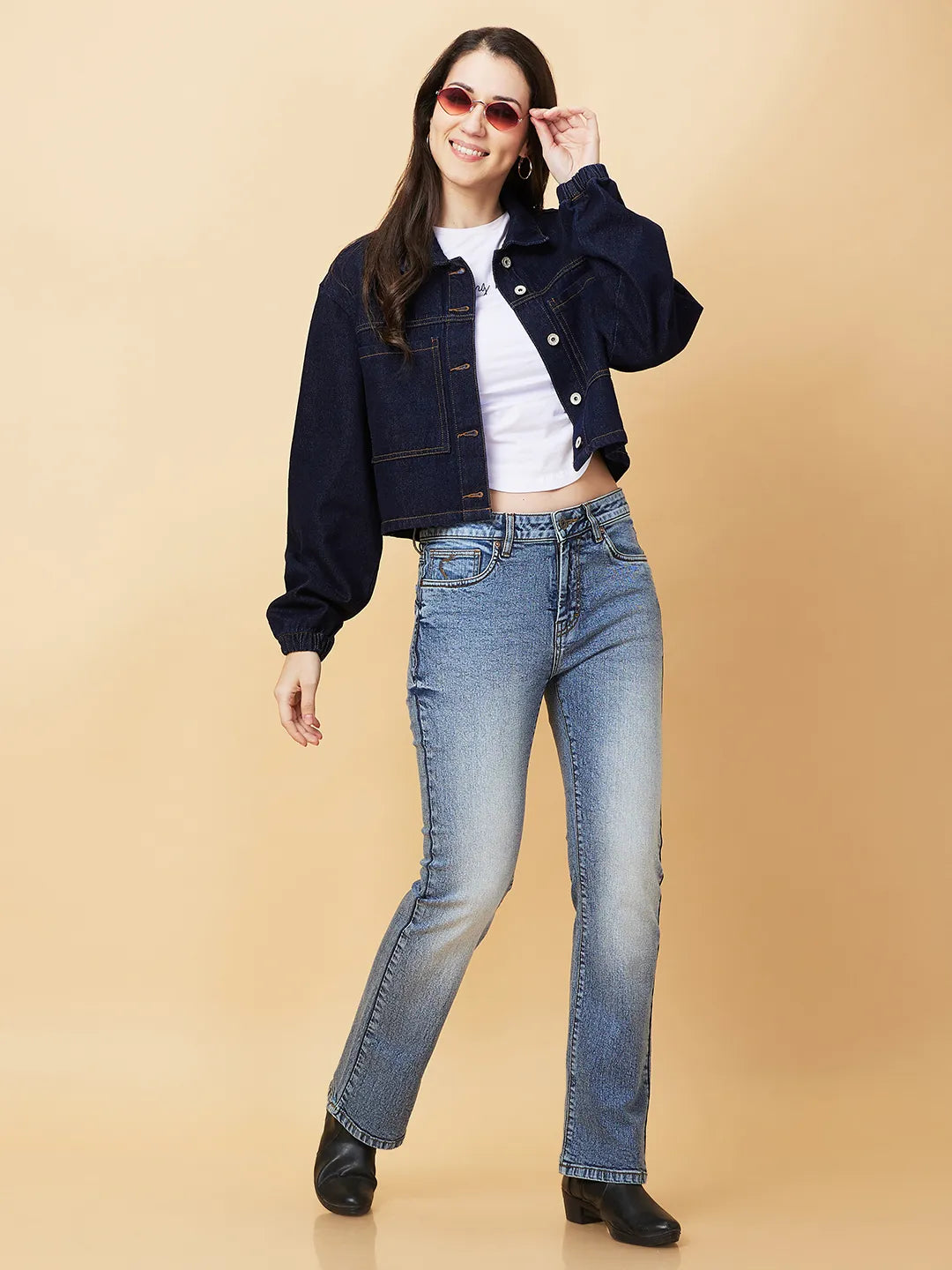 Being Human Clothing Womens-Top Shirts Indigo