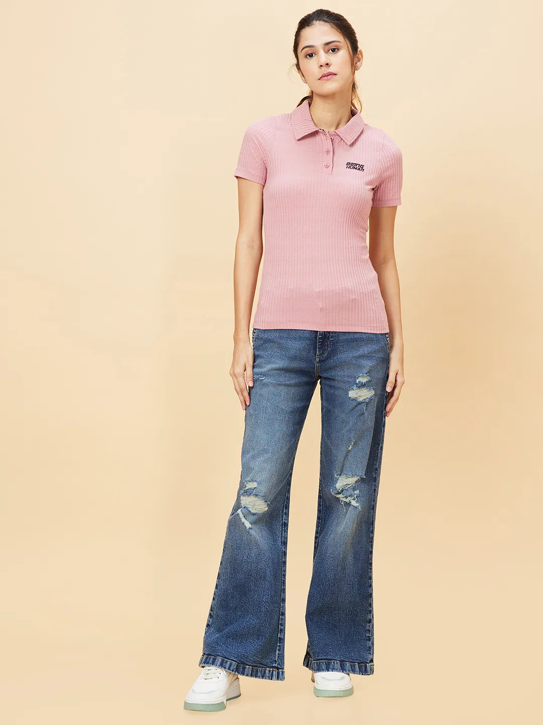 Being Human Clothing Polo Neck Womens Ballerina