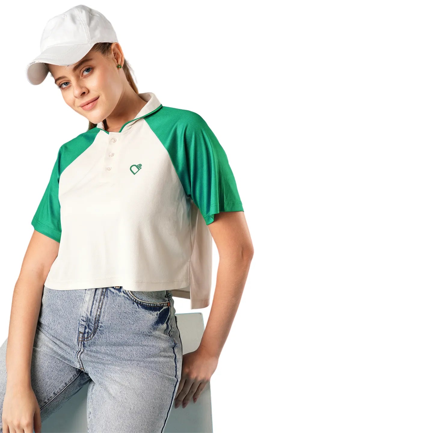 Being Human Clothing-Womens-Top-Polo Neck White