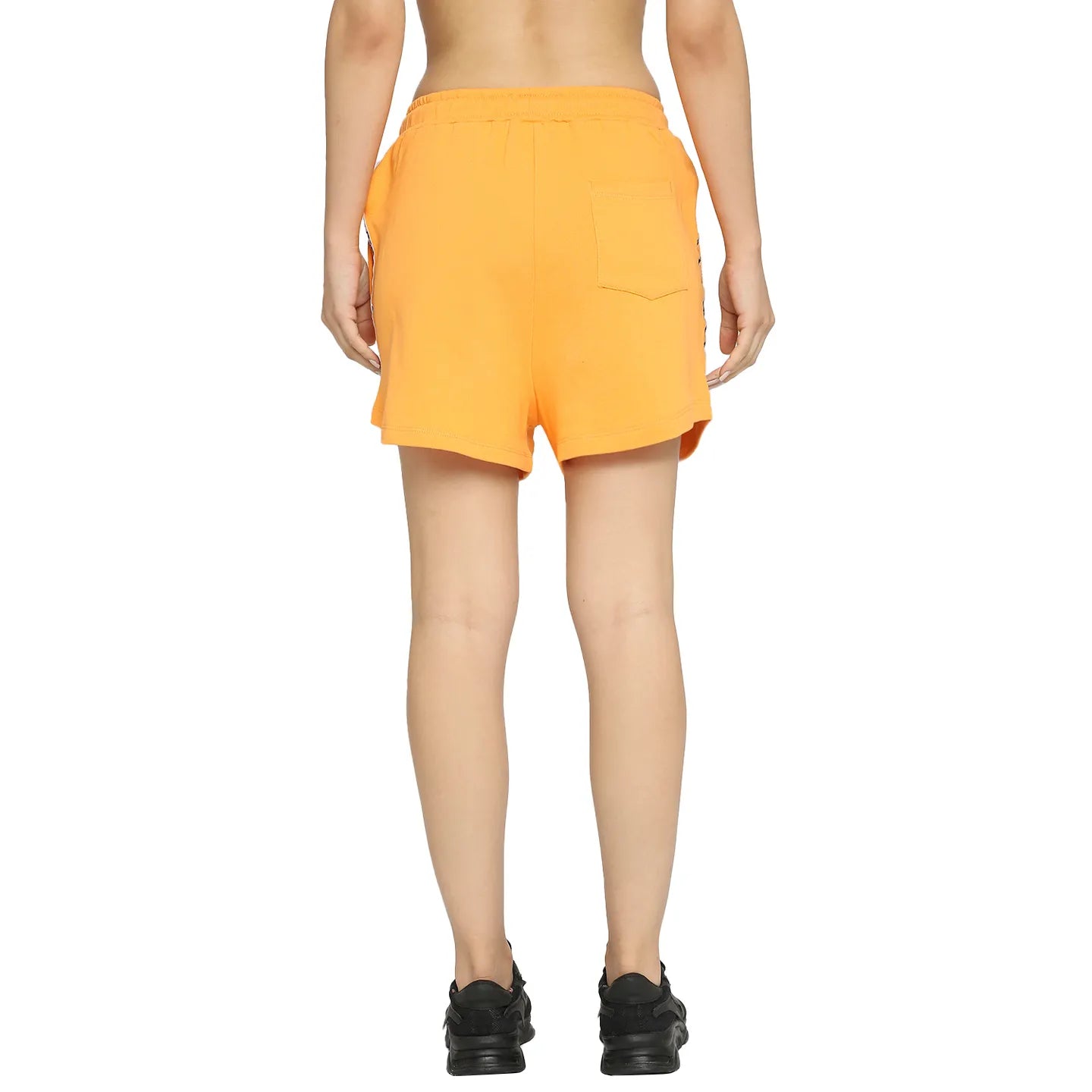 Being Human Clothing Women Relax Fit Shorts-Mock Orange