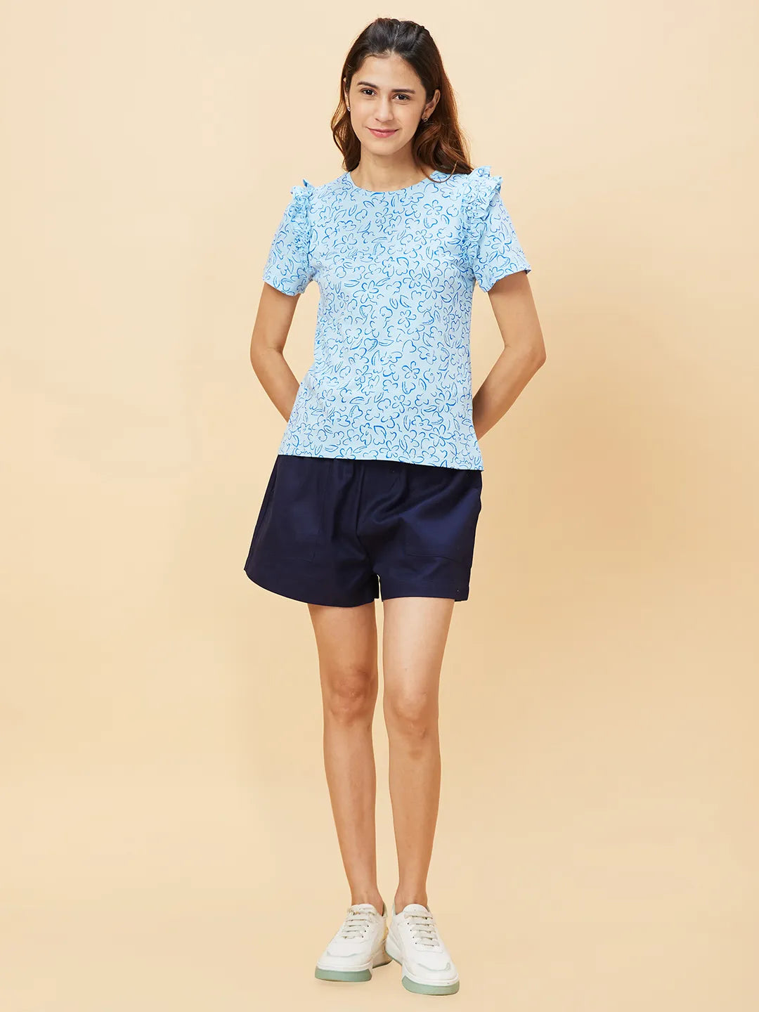 SHORTS WOMENS DRESS BLUE by Being Human Clothing