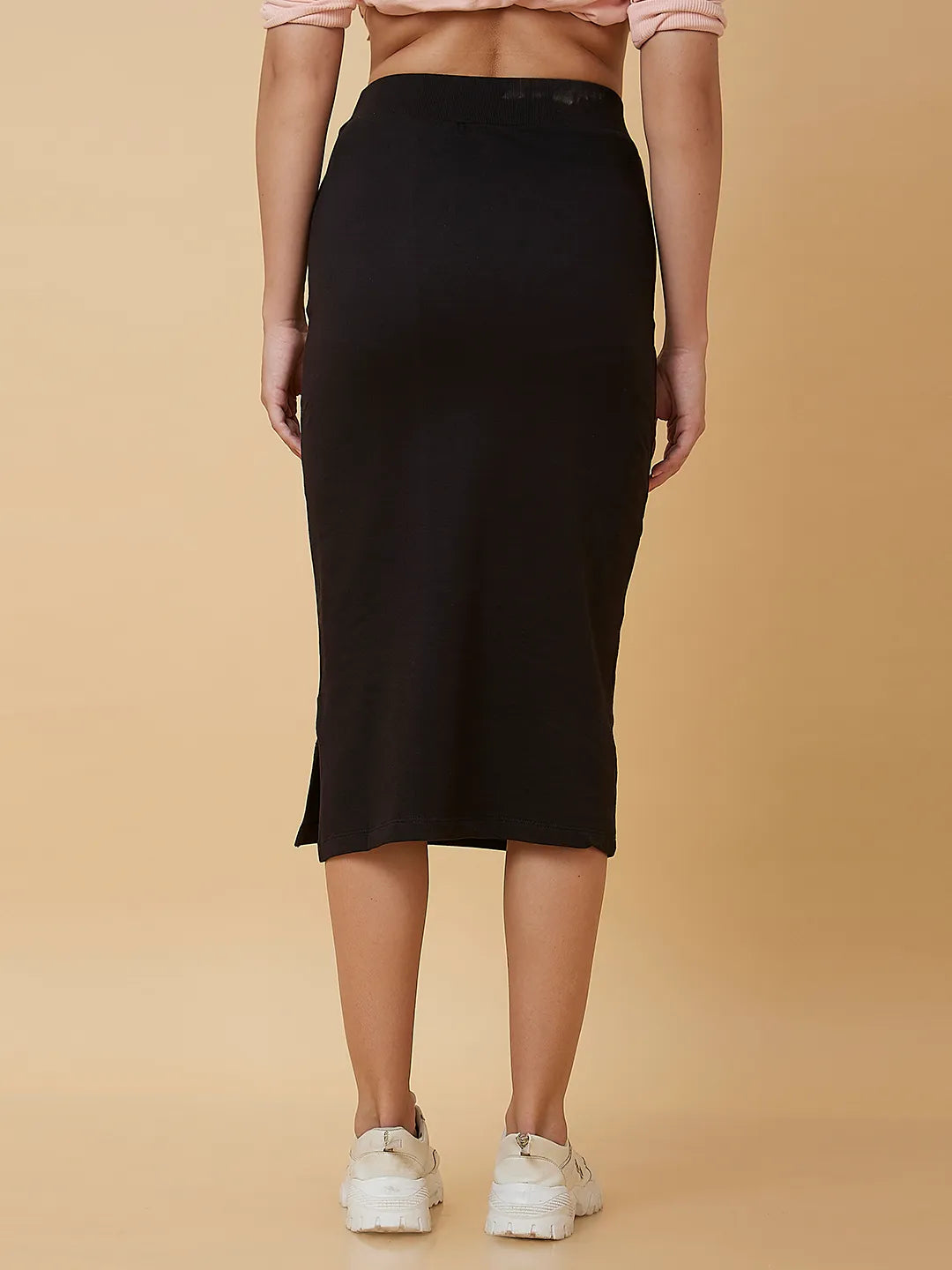 Being Human Clothing Women Fish Cut Fit None Skirts Black