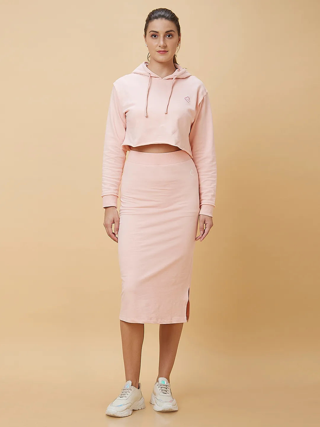 Being Human Clothing Women Fish Cut Fit None Skirts Pink