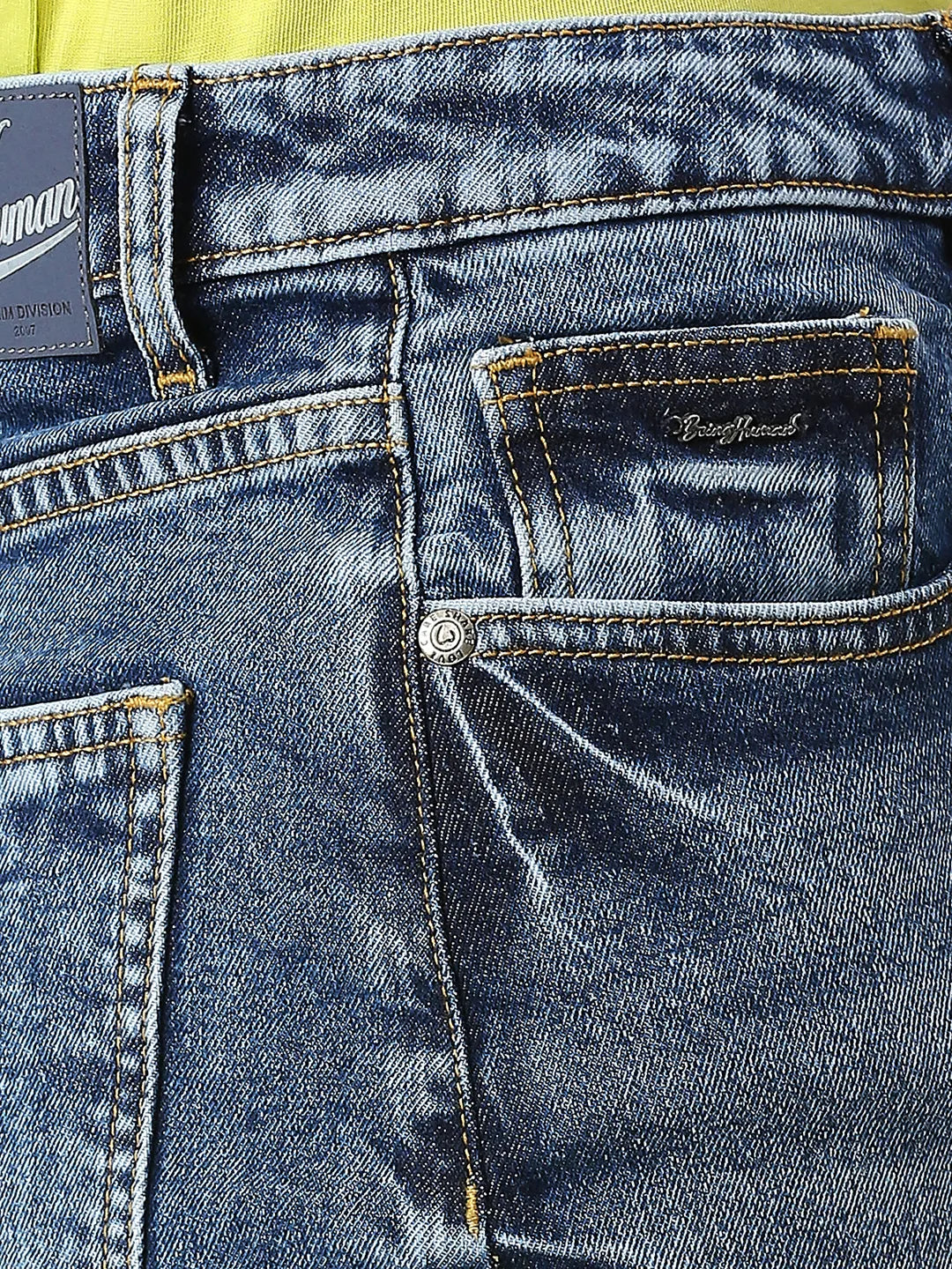 Being Human Clothing Skirts Womens Mid Blue Wash