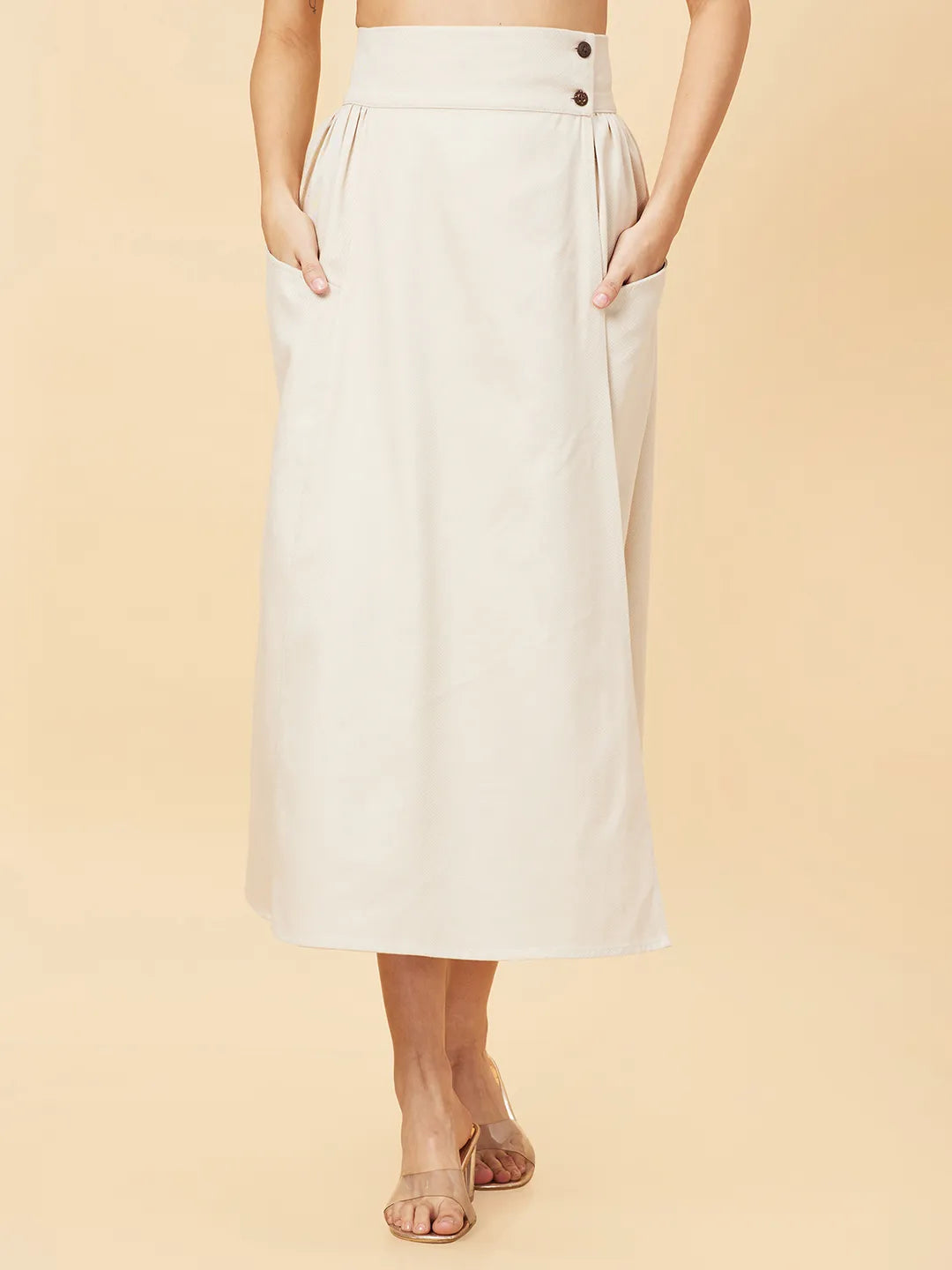 Being Human Clothing Skirts Womens Almond Milk