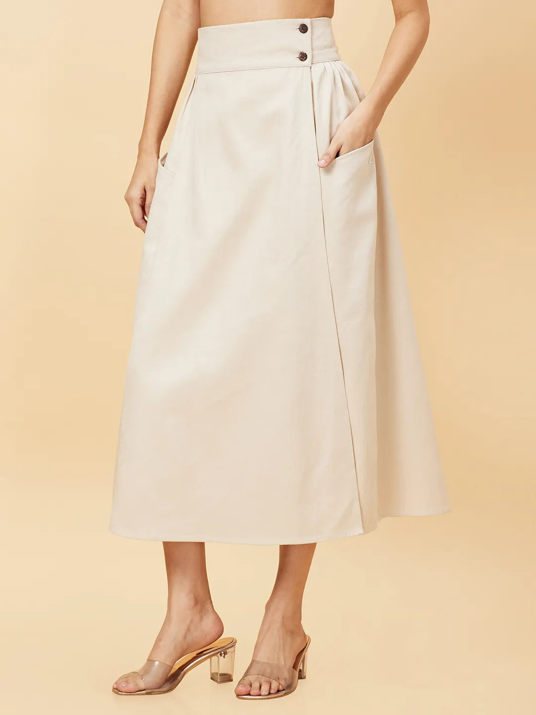 Being Human Clothing Skirts Womens Almond Milk